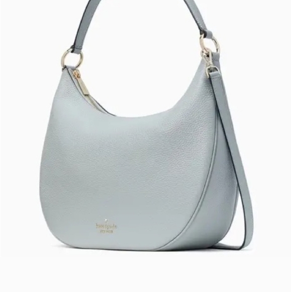 Kate Spade Weston Frosty Sky Shoulder Bag W Removable Crossbody Stap - Picture 2 of 6